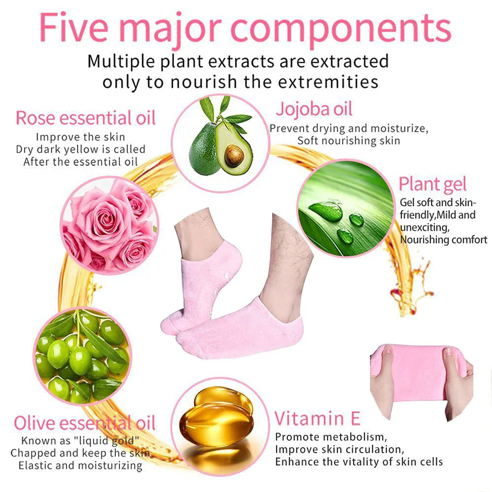 Moisturizing Spa Gel Socks ( Hot Selling )