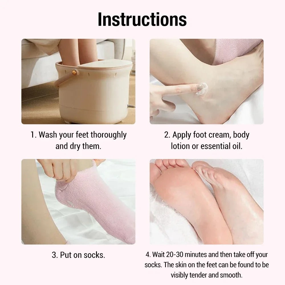 Moisturizing Spa Gel Socks ( Hot Selling )