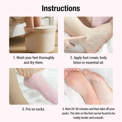 Moisturizing Spa Gel Socks ( Hot Selling )